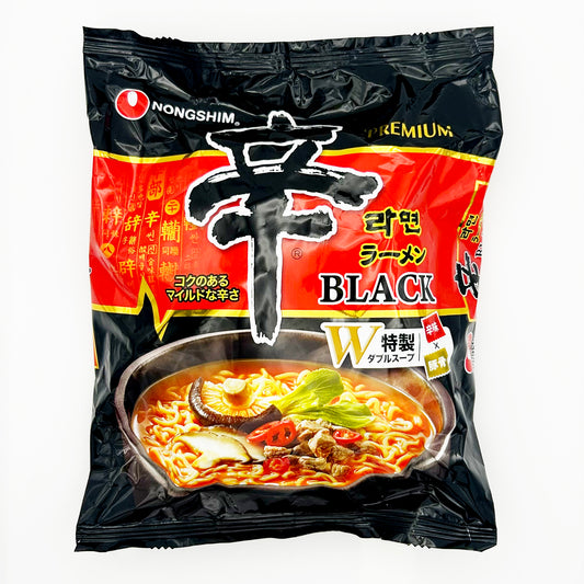 【ネコポス】辛ラーメン ブラック 袋麺