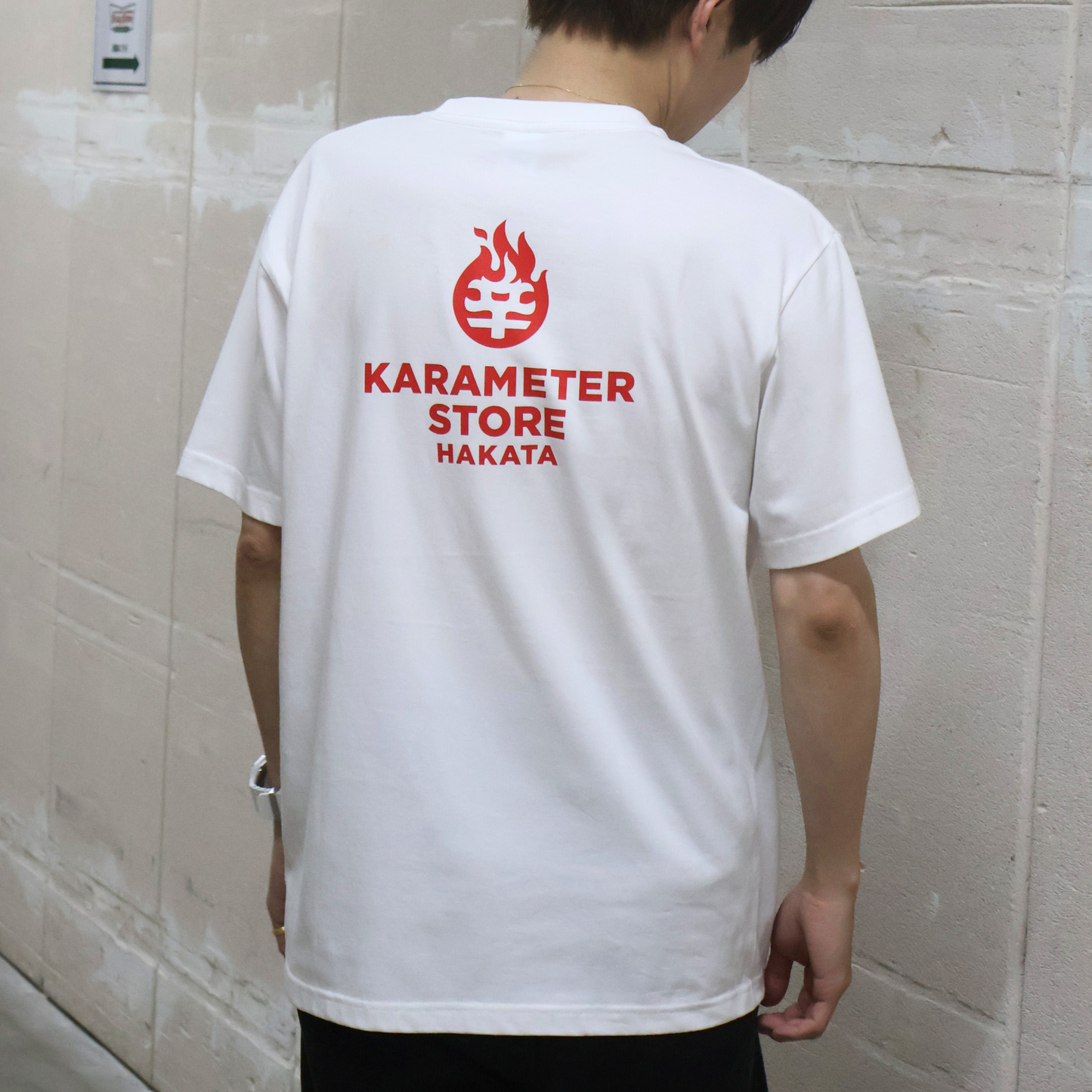 Tシャツ 辛メーターストアロゴ 両面