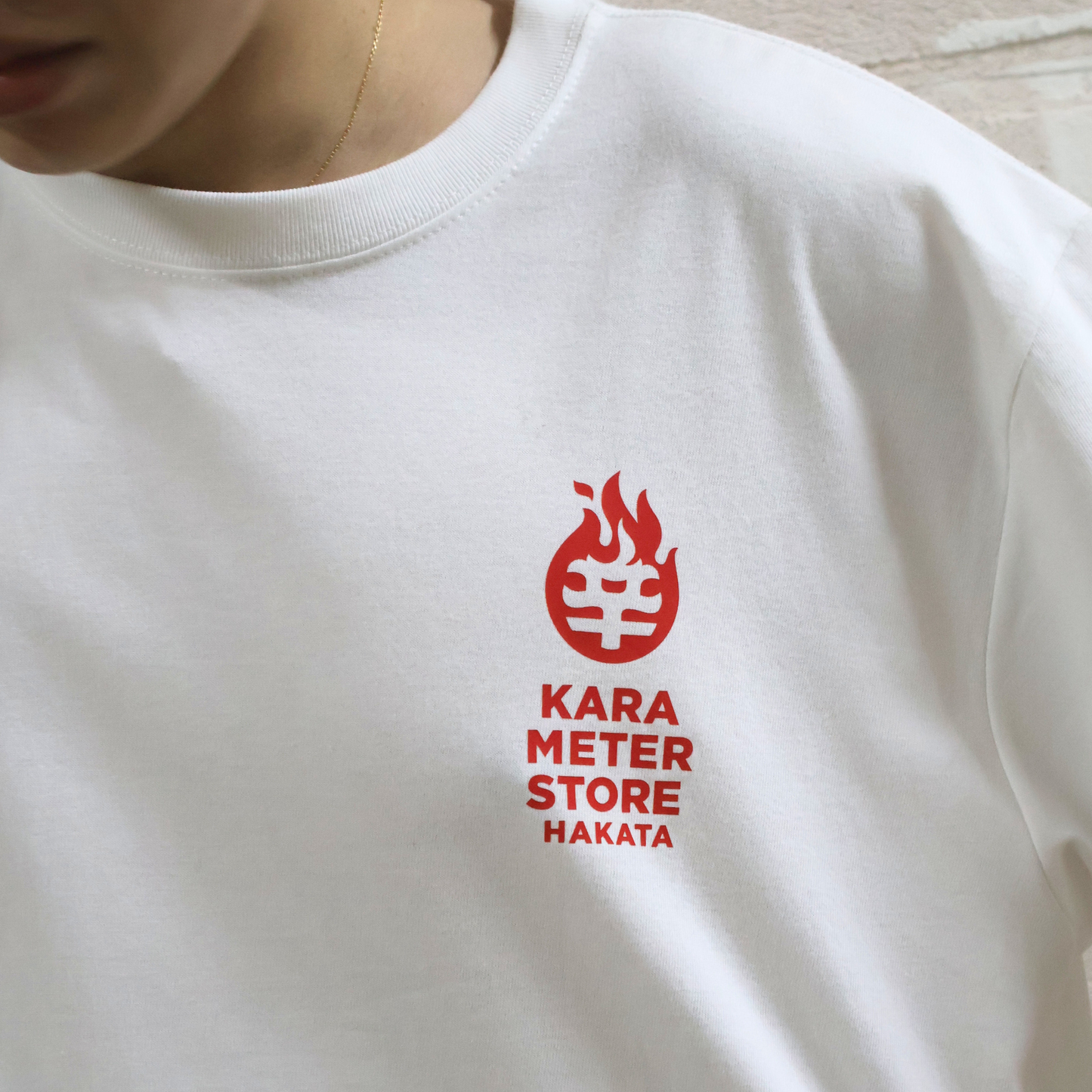 Tシャツ 辛メーターストアロゴ 両面