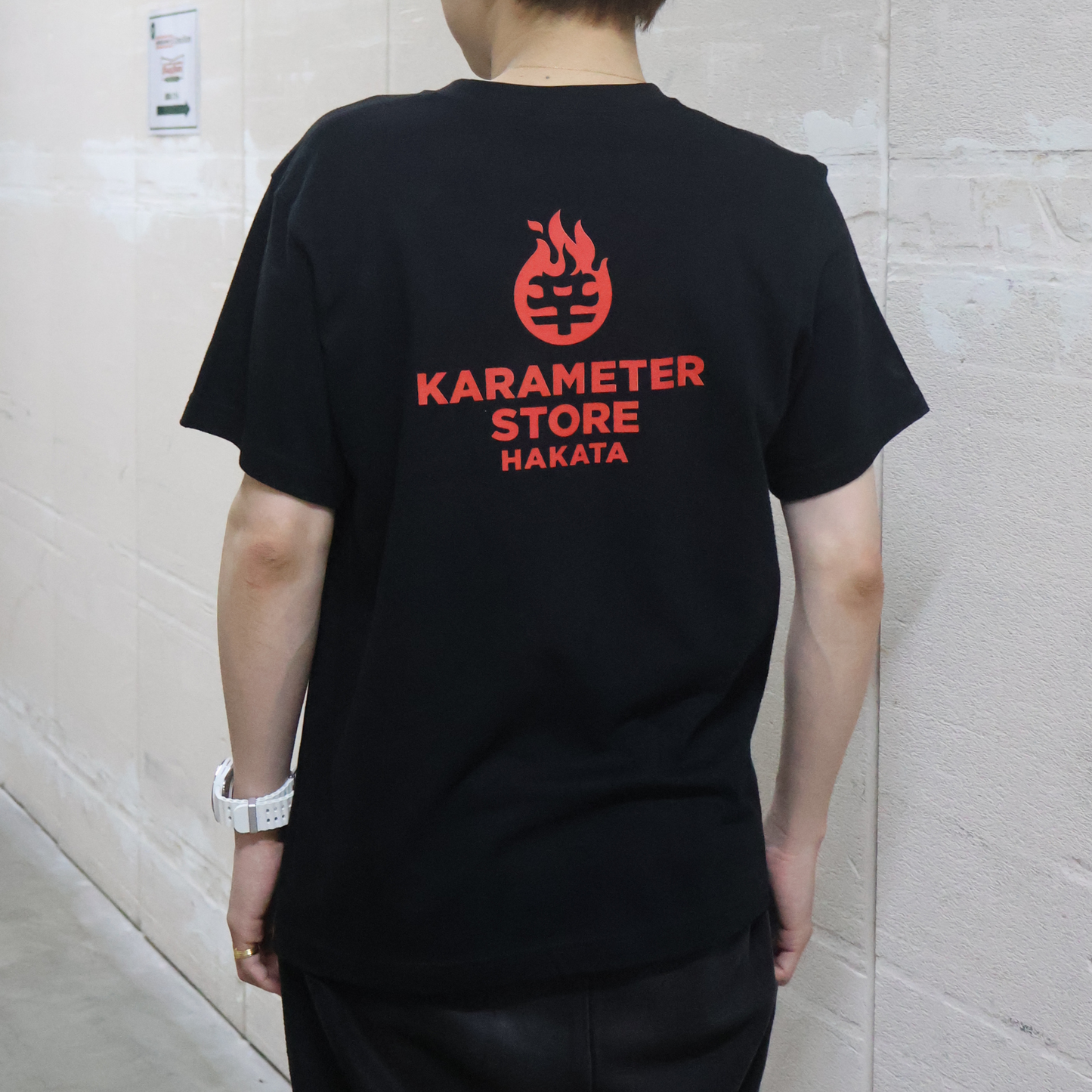 Tシャツ 辛メーターストアロゴ 両面
