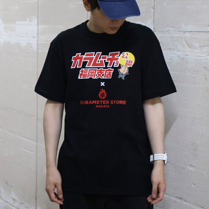Tシャツ カラムーチョ公認福岡支店×辛メーターストアロゴ